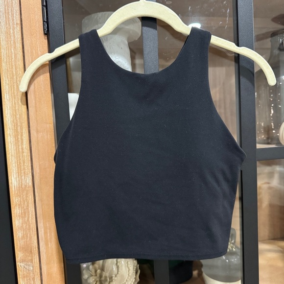 Athleta Purpose Cropped Sports Bra Tank Top racerback seamless soft workout - Picture 2 of 7